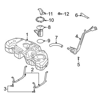 Lincoln OE - Fuel System Components (2.5L)