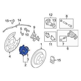 Lincoln OE - Front Wheel Hub