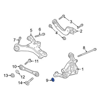 Lincoln OE - Engine Mount Nut