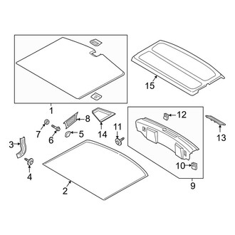 Lincoln OE - Rear Body & Floor - Interior Trim