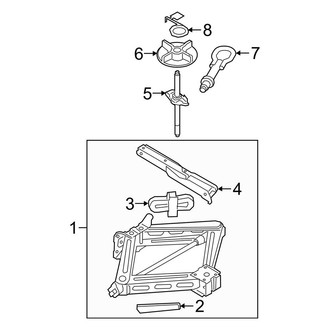 Lincoln OE - Rear Body & Floor - Jack & Components