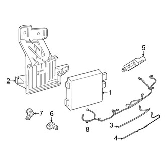 Lincoln OE - Rear Bumper - Electrical Components