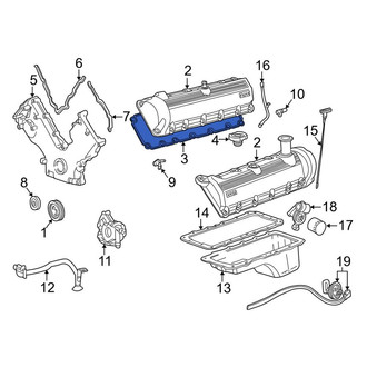 Lincoln OE - Right Engine Valve Cover Gasket