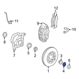 Lincoln OE - Axle Nut Washer