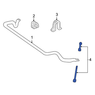 Lincoln OE - Front Suspension Stabilizer Bar Link