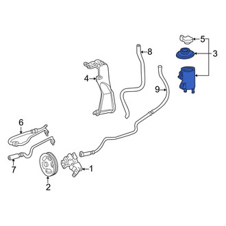 Lincoln OE - Power Steering Reservoir