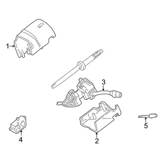 Lincoln OE - Steering Column - Shroud, Switches & Levers