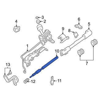 Lincoln OE - Upper Steering Shaft