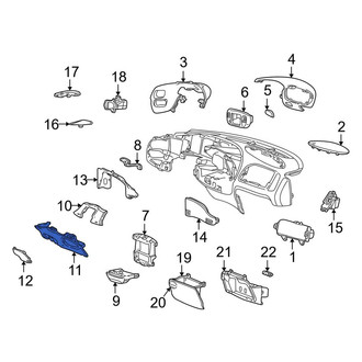 Lincoln OE - Lower Steering Column Cover