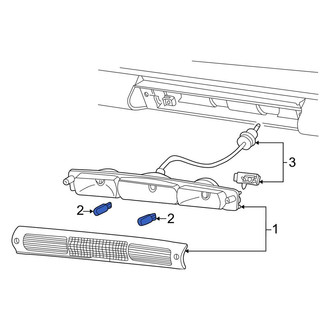 Lincoln OE - Center High Mount Stop Light Bulb