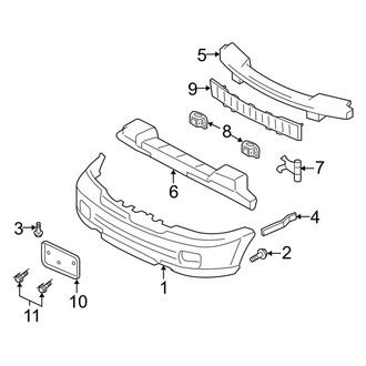 Lincoln OE - Front Bumper - Bumper & Components