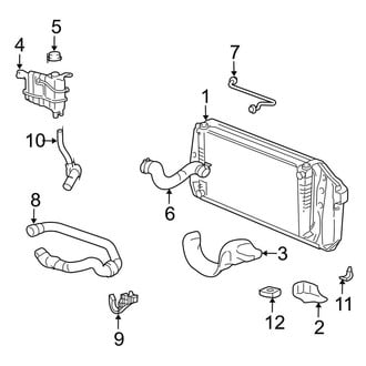 Lincoln OE - Cooling - Radiator & Components