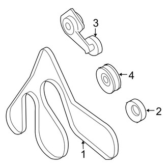 Lincoln OE - Cooling - Belts & Pulleys (Base)