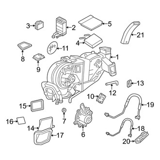 Lincoln OE - Air Conditioner & Heater - Auxiliary A/C & Heater Unit (Base)