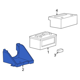 Lincoln OE - Battery Tray