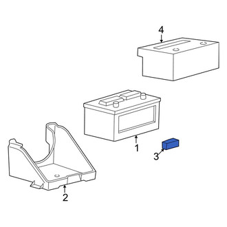 Lincoln OE - Battery Hold Down
