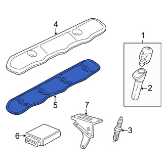 Lincoln OE - Spark Plug Cover Gasket