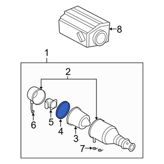 Lincoln OE - Engine Air Duct Clamp