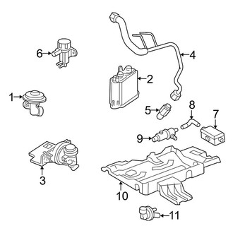 Lincoln OE - Emission System - Emission Components
