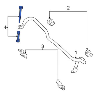 Lincoln OE - Front Suspension Stabilizer Bar Link