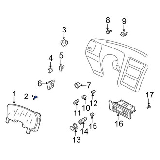 Lincoln OE - Instrument Panel Light Bulb