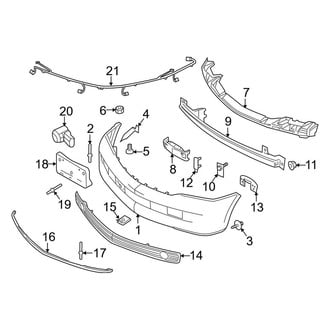 Lincoln OE - Front Bumper - Bumper & Components