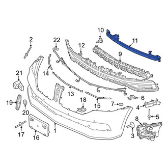 Lincoln OE - Front Bumper Impact Bar