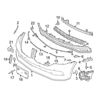Lincoln OE - Front Bumper - Bumper & Components