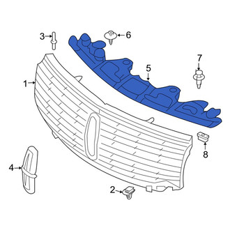 Lincoln OE - Front Radiator Support Access Cover