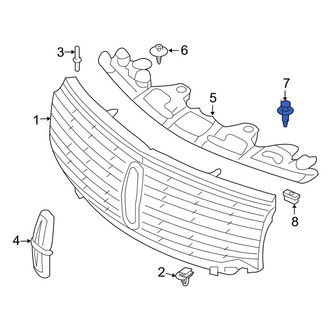 Lincoln OE - Radiator Support Access Cover Screw