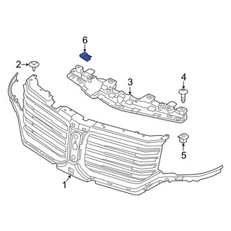 Lincoln OE - Headlight Mounting Nut
