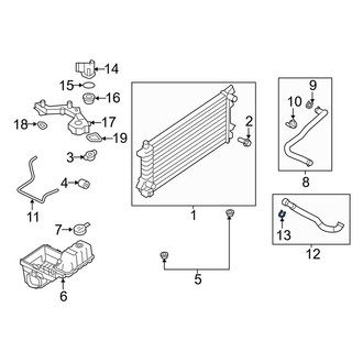 Lincoln OE - Radiator Coolant Hose Clip