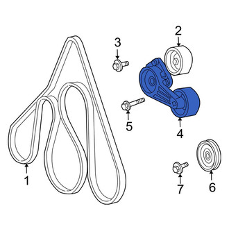 Lincoln OE - Accessory Drive Belt Tensioner Assembly