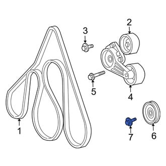 Lincoln OE - Belt Tensioner Pulley Bolt
