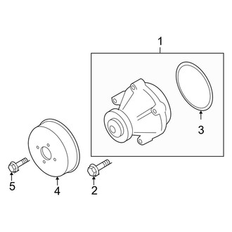 Lincoln OE - Cooling - Water Pump