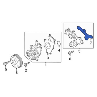 Lincoln OE - Engine Water Pump Gasket