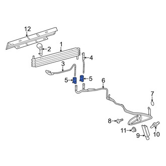 Lincoln OE - Transmission Oil Cooler Line Clip