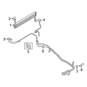 Lincoln OE - Cooling - Trans Oil Cooler