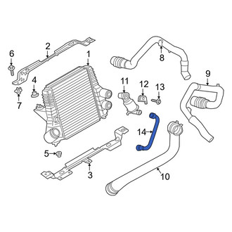 Lincoln OE - Intercooler Pipe