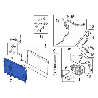 Lincoln OE - A/C Condenser Mount