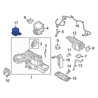Lincoln OE - HVAC Blower Motor Assembly