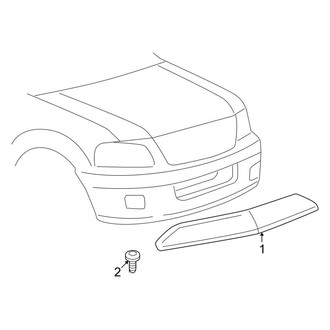 Lincoln OE - Hood - Exterior Trim