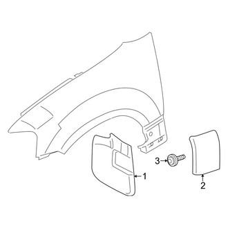 Lincoln OE - Fender - Exterior Trim