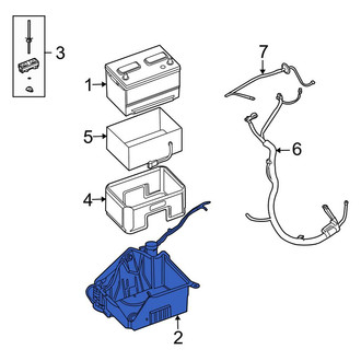 Lincoln OE - Battery Tray