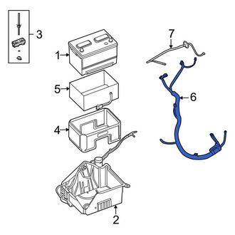Lincoln OE - Battery Cable Harness