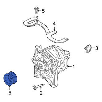 Lincoln OE - Alternator Pulley