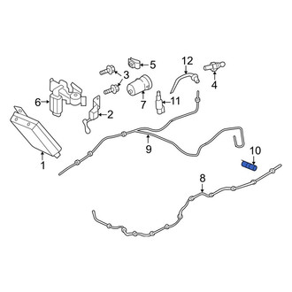 Lincoln OE - Air Suspension Compressor Line Overhaul Kit