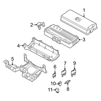 Lincoln OE - Electrical Components (Engine Compartment)