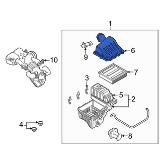 Lincoln OE - Upper Air Cleaner Cover