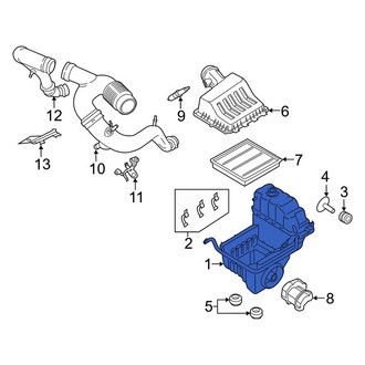 Lincoln OE - Lower Air Filter Housing